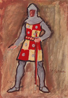 1951 - Bozzetto di costume