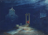 1960 - Bozzetto di scena