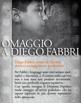 Diego Fabbri e il Cinema